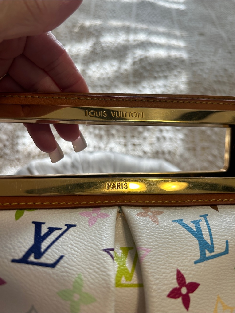 Louis Vuitton Murakami Judy GM with matching wallet. - Picture 4 of 17